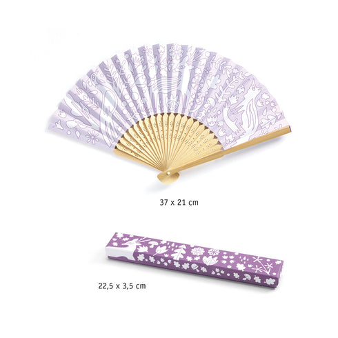 DJECO - Do It Yourself Woodland Beauty Fan